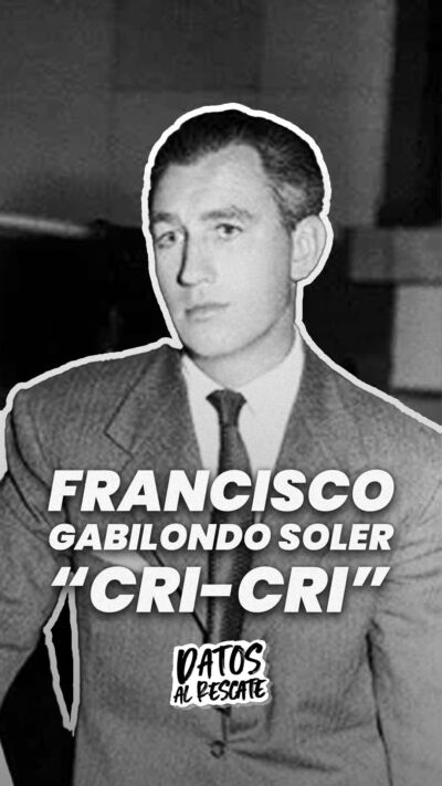 ¿Quién de aquí no conoce al grillito cantor? En este nuevo episodio de DatosAlRescate te platicaré un poco más sobre Cri-Cri, dueño de la infancia de muchos niños en México. 🦗🎶